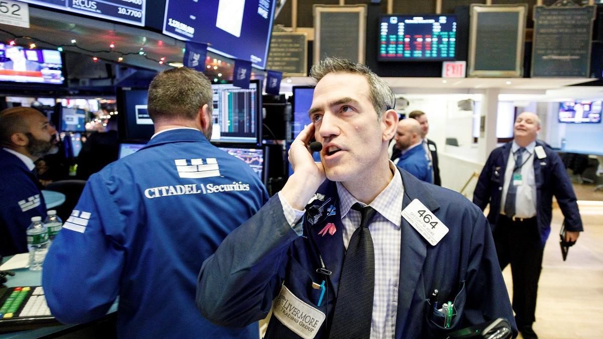 Una imagen de esta semana la Bolsa de Nueva York, en Wall Street.