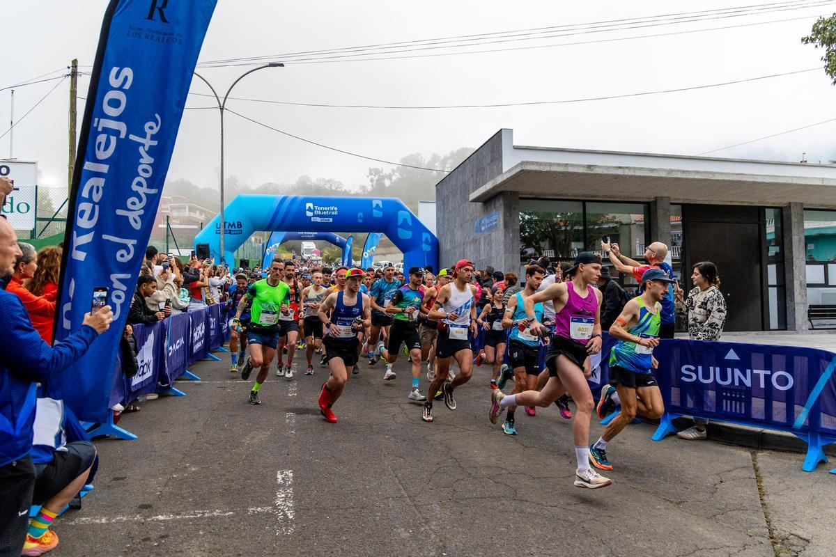 La salida del 24k en la Tenerife Bluetrail de 2025