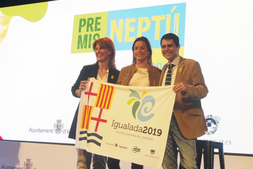 Els Premis Neptú d'Igualada coronen dos triatletes