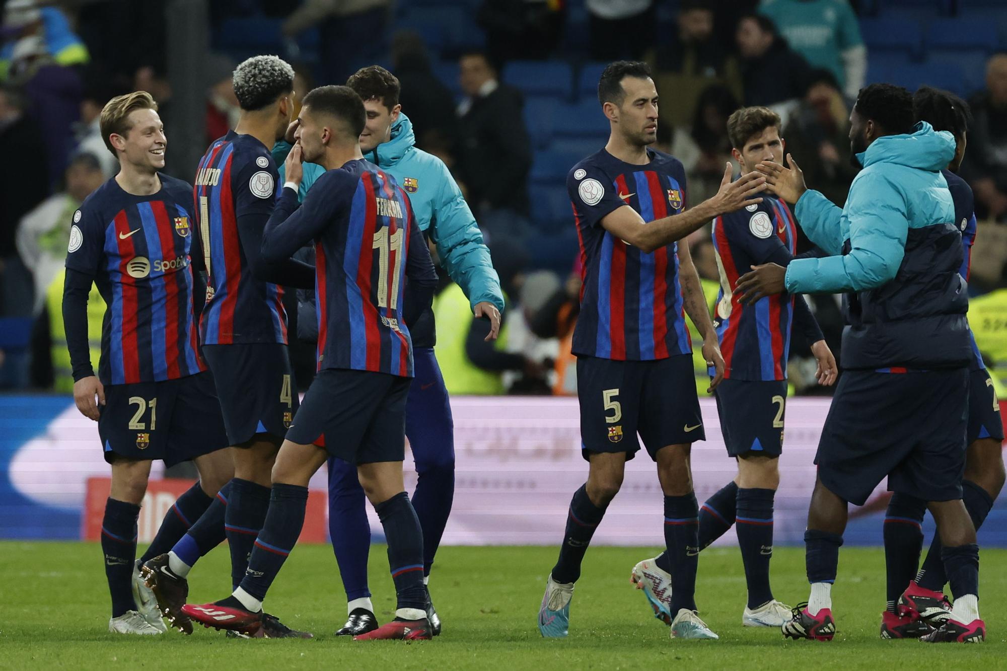 Les millors imatges del Madrid - Barça a la Copa