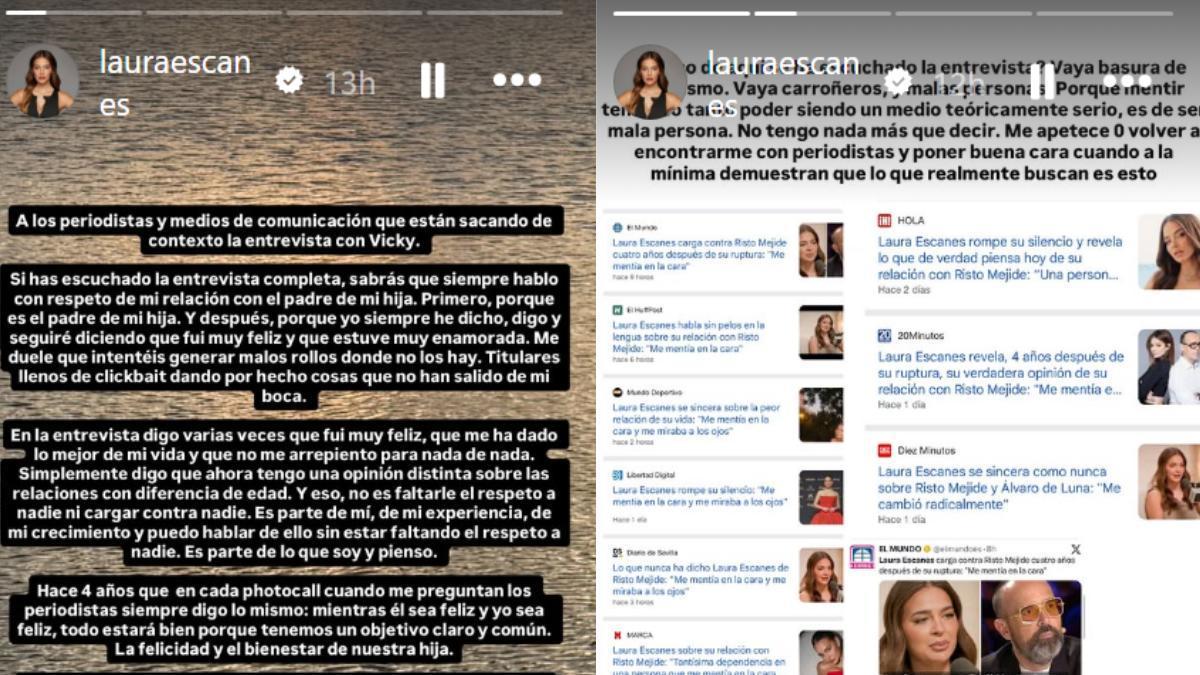 Laura Escanes se harta