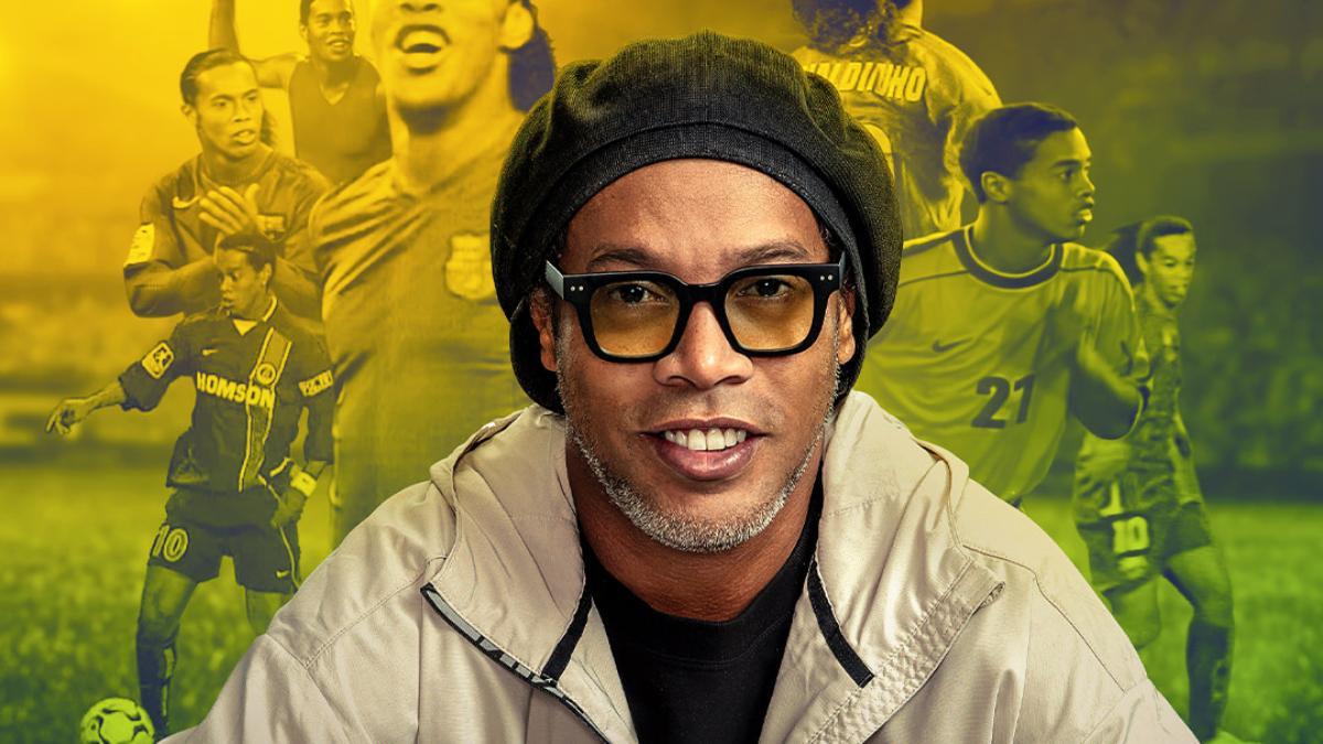 Imagen del cartel del documental de Ronaldinho de Netflix
