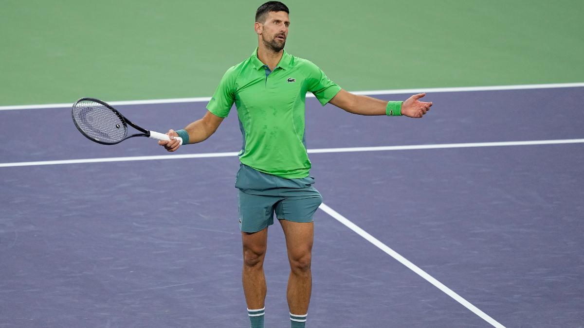 Djokovic, sorprendido por Nardi en indian Wells