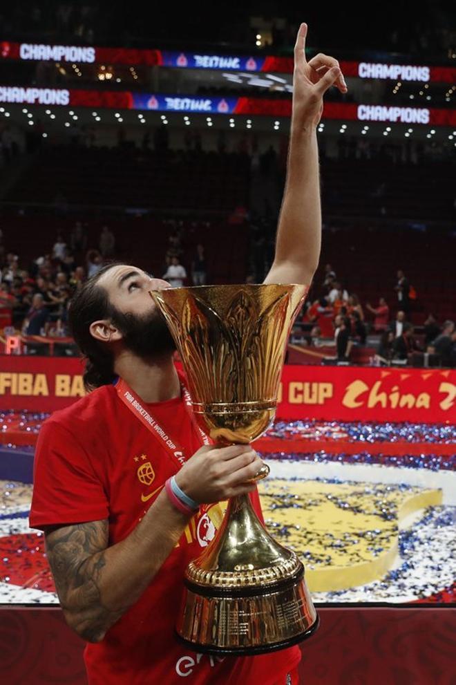 Las imágenes de la victoria de España contra Argentina en la final del Mundial de Baloncesto 2019.