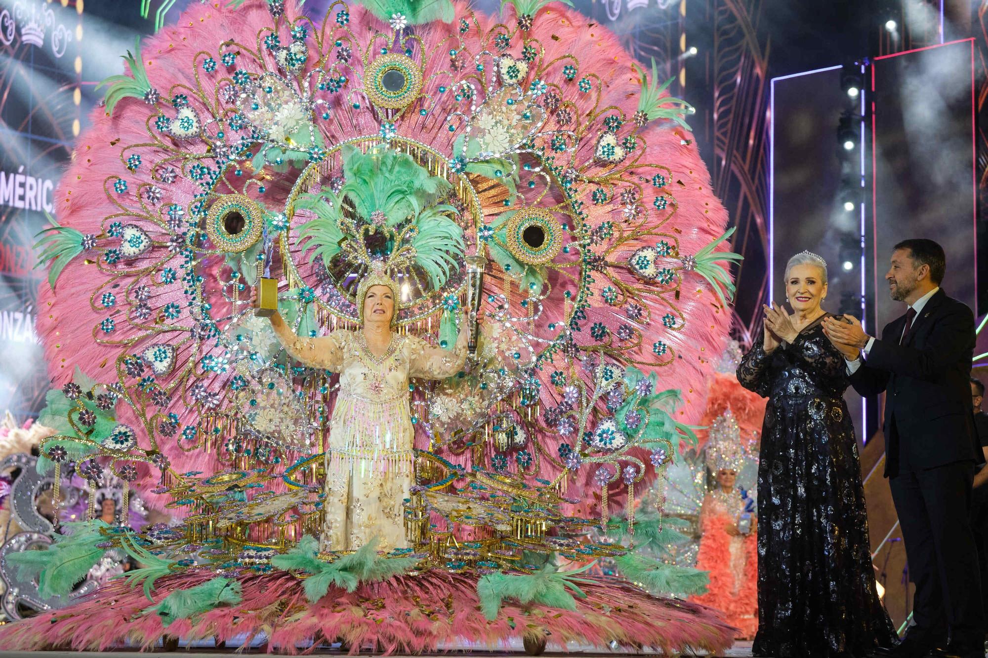 Gala de elección de la reina de los mayores del Carnaval de Santa Cruz de Tenerife 2023