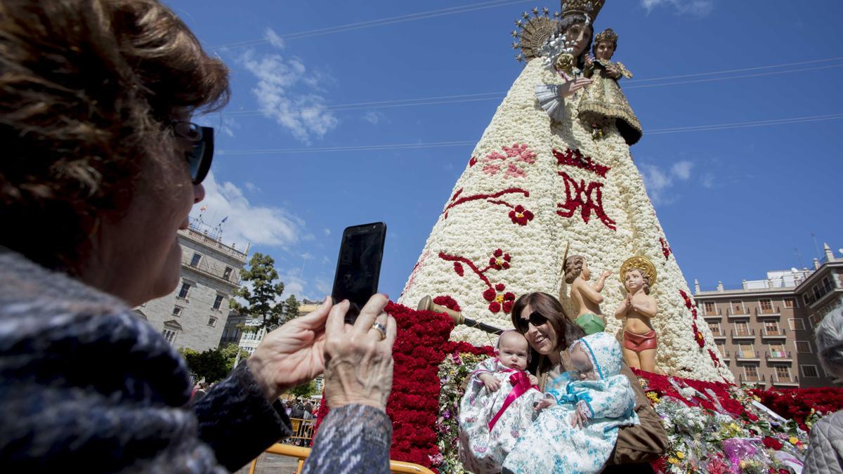 Una de las imágenes posteriores a la Ofrenda de 2019.