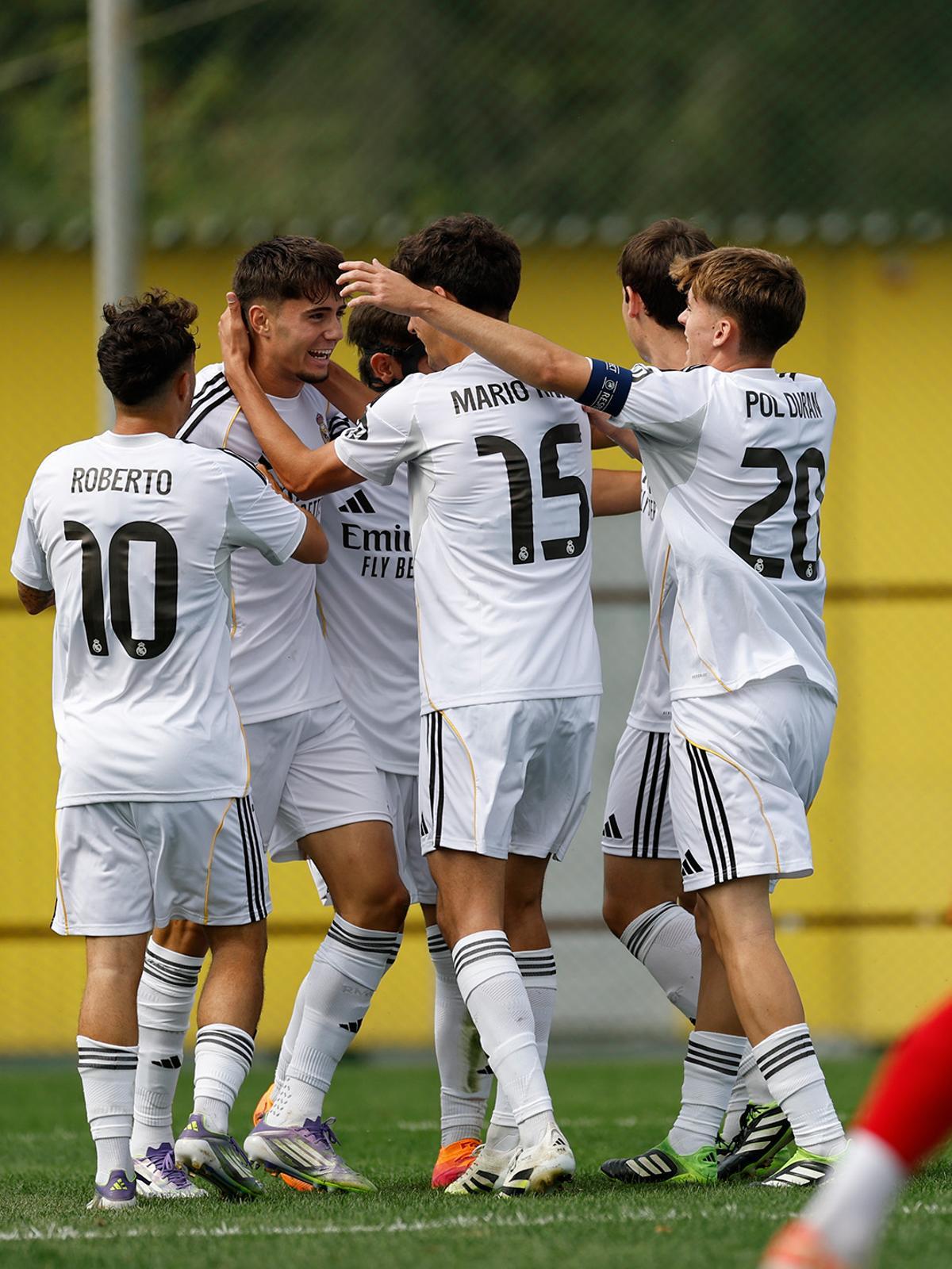 El Real Madrid contra el Kairat Almaty en la Youth League