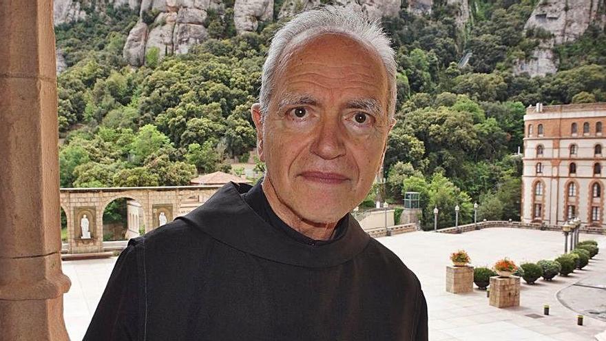 El P. Ramon Ribera-Mariné celebra el jubileu monàstic a Montserrat