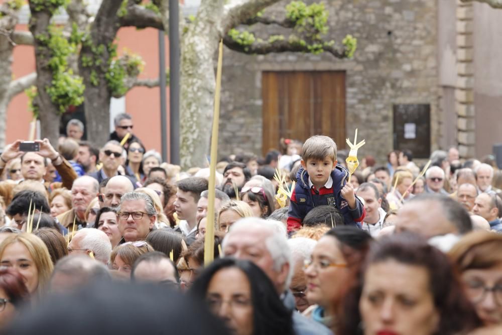 Procesión de la Borriquilla en Gijón