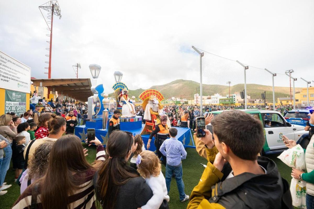 Llegada de los Reyes Magos de Oriente a Gáldar