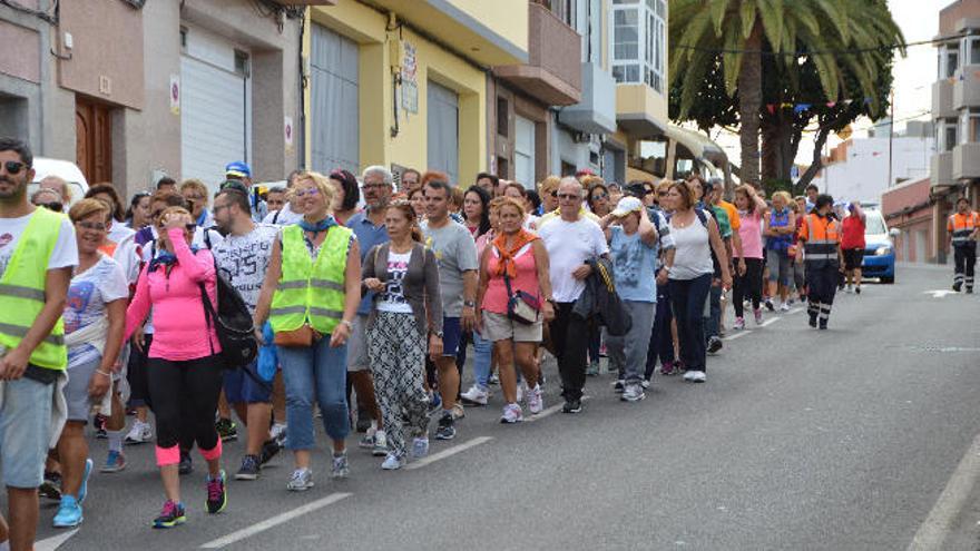 La caminata a Santa Rita, la amada vecina