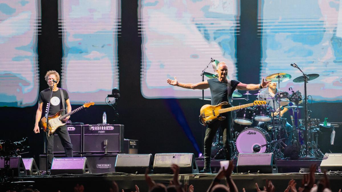 En imágenes | Sting pone el broche de oro a Icónica Santalucía Sevilla Fest