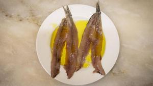 Las anchoas de El Xampanyet.