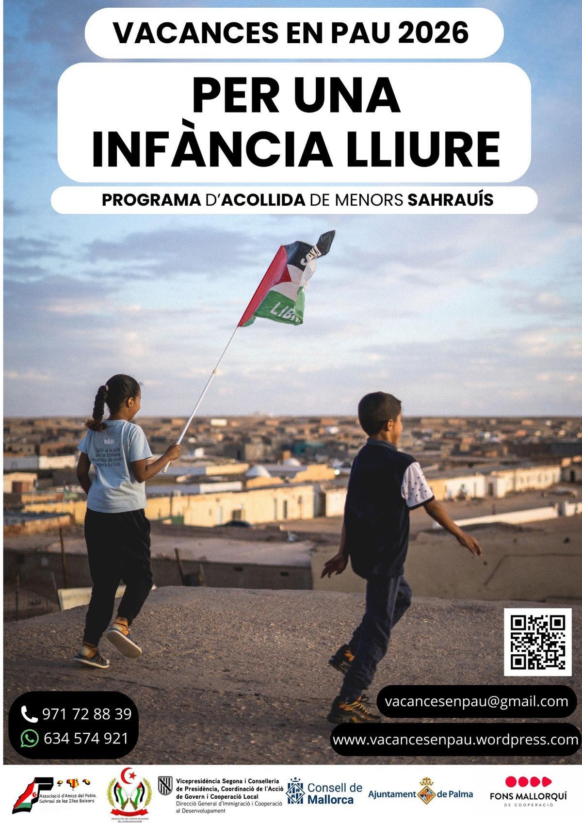 Cartel de la campaña del programa 'Vacaciones en Paz 2026'.