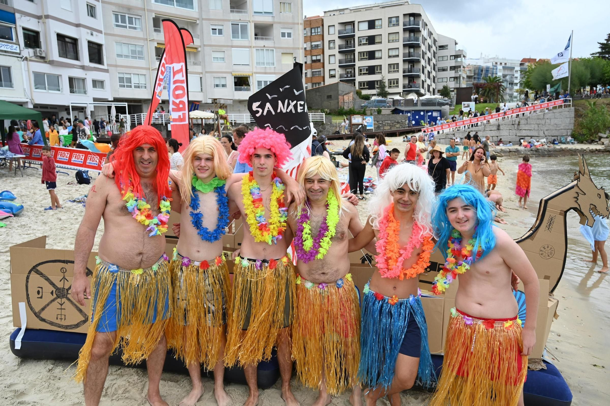 Las imágenes del Campeonato Mundial de Colchonetas en Sanxenxo