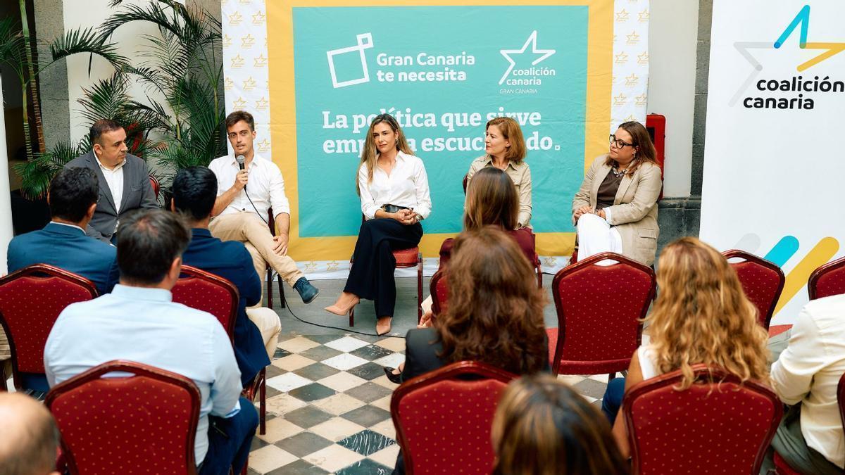 Coalición Canaria reivindica el talento y la diversificación económica como claves para el futuro de Gran Canaria