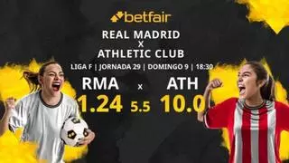 Real Madrid vs. Athletic Club: horario, TV, estadísticas, clasificación y pronósticos