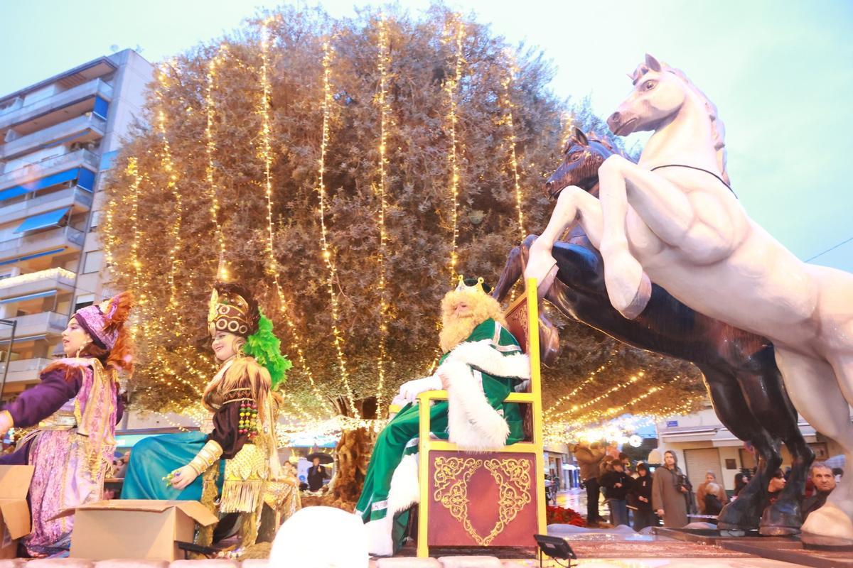 La carroza de Gaspar en Sant Joan