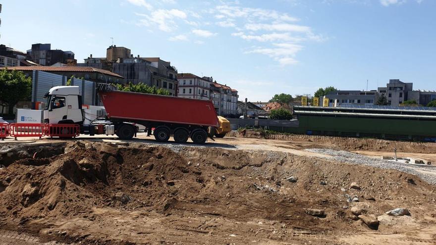 Solar de la Comandancia de Marina donde se realiza la excavación. | FDV