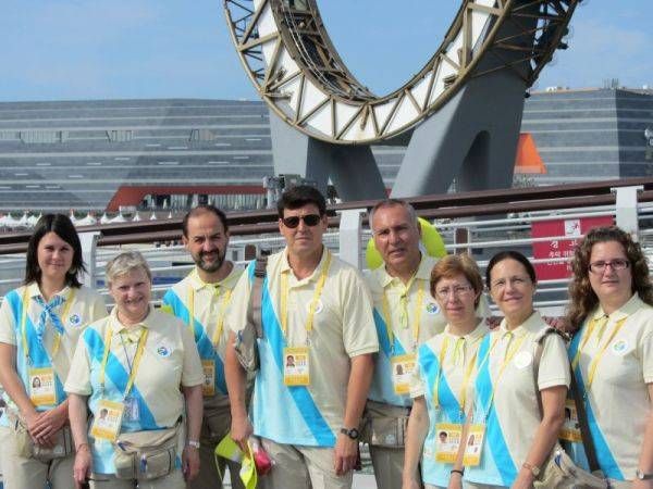 Fotogalería de los voluntarios de Expo Yeosu 2012