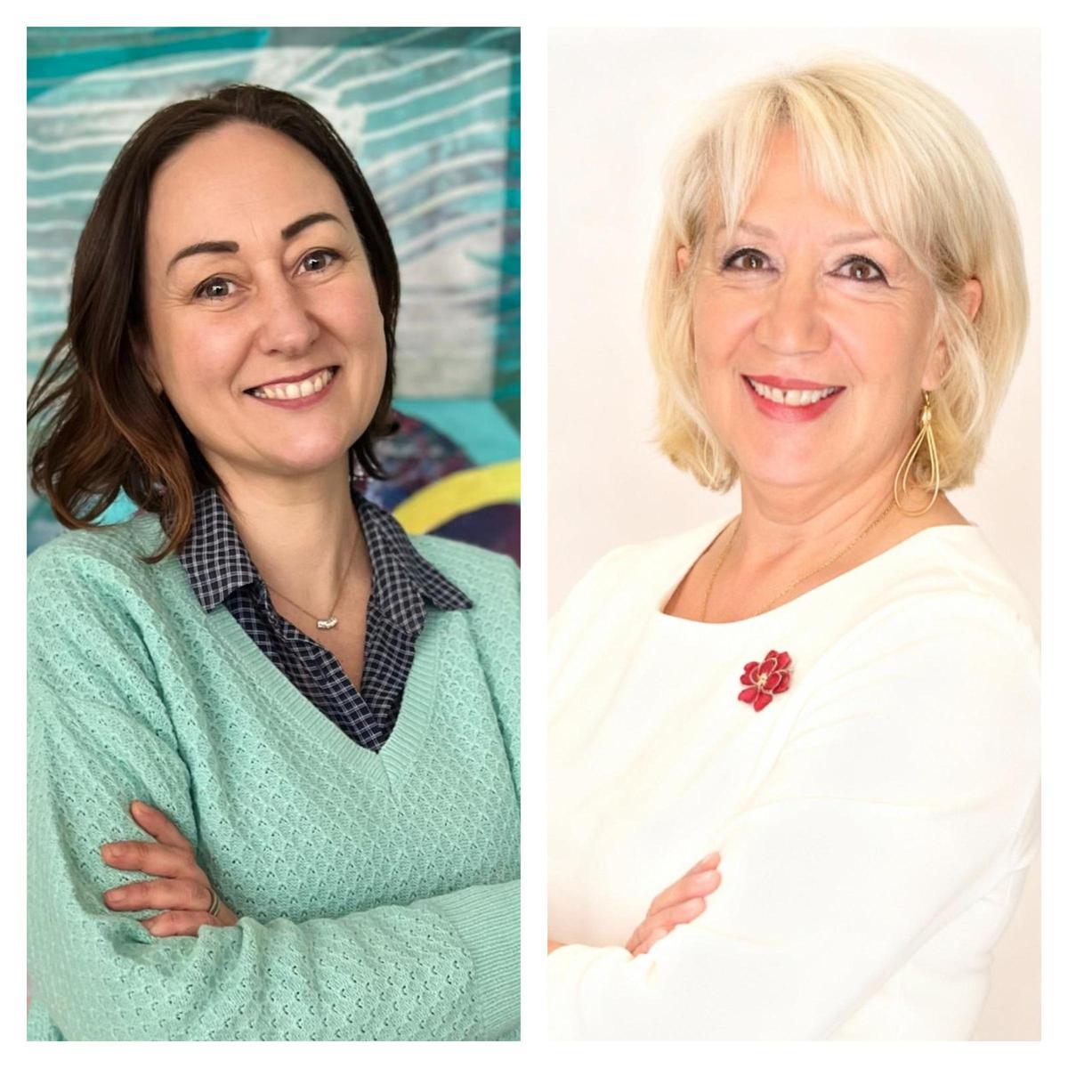 Nati Fajardo y Trini Castelló