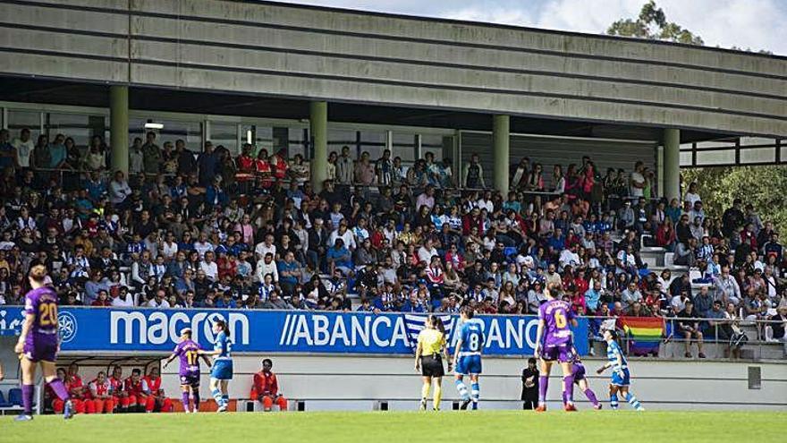 Partido del Dépor Abanca en Abegondo.