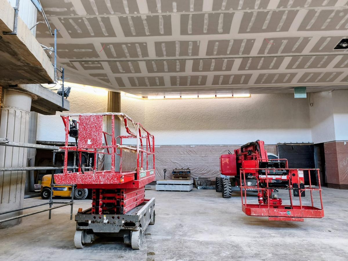 GALERÍA I El avance de las obras de la 'Sagrada Familia' de Benicàssim en imágenes