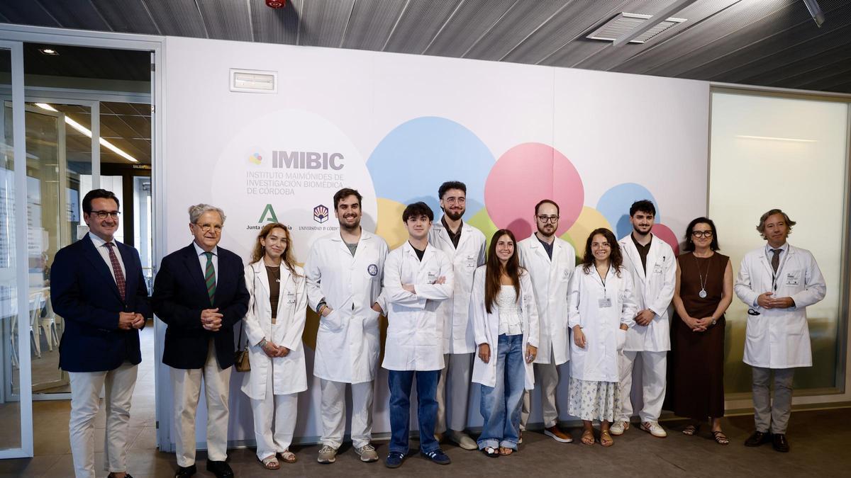 La Diputación de Córdoba beca a estudiantes del IMIBIC