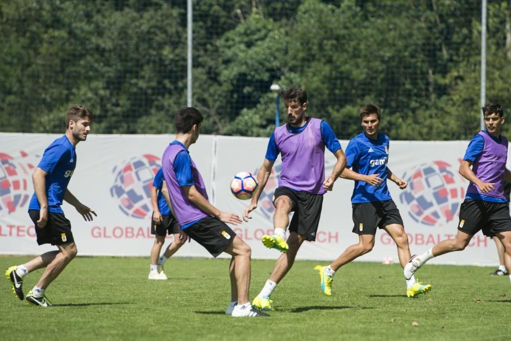 Entrenamiento del Real Oviedo