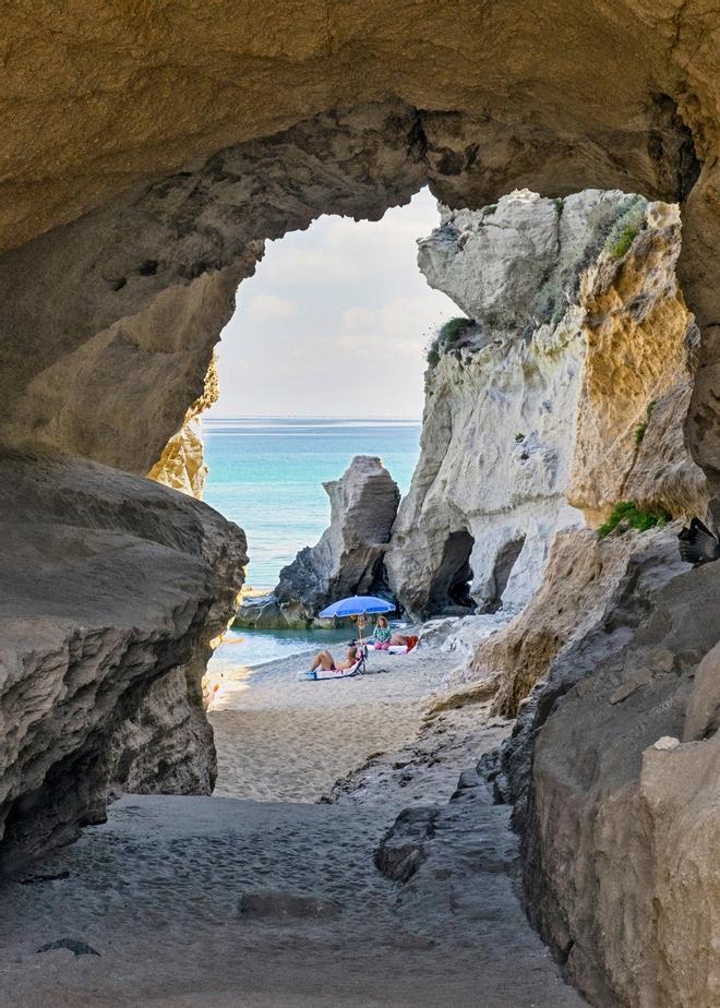 Mar Tirreno, Playas, Tropea, pueblo más bonito, Italia