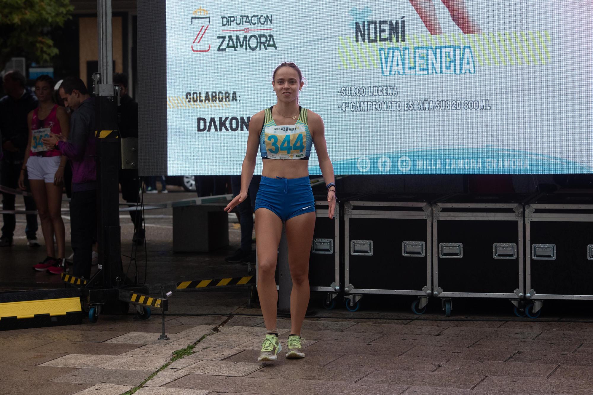 GALERÍA | La milla urbana de atletismo en Zamora, en imágenes