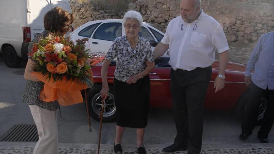 Fallece Antònia Oliver, centenaria de Santa Eugènia