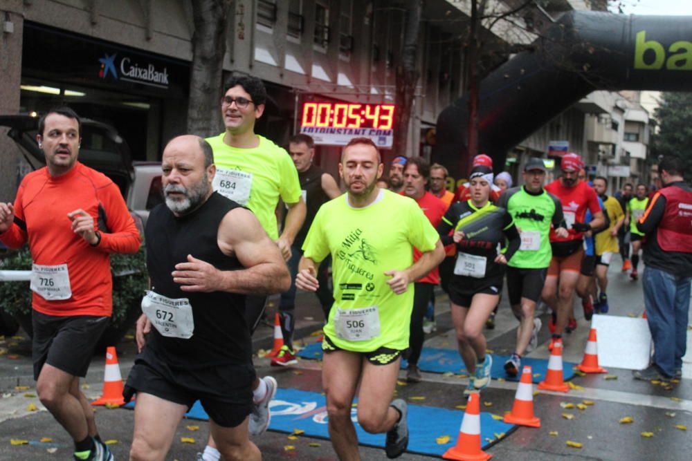 Fotos del Km llançat de La Mitja de Figueres