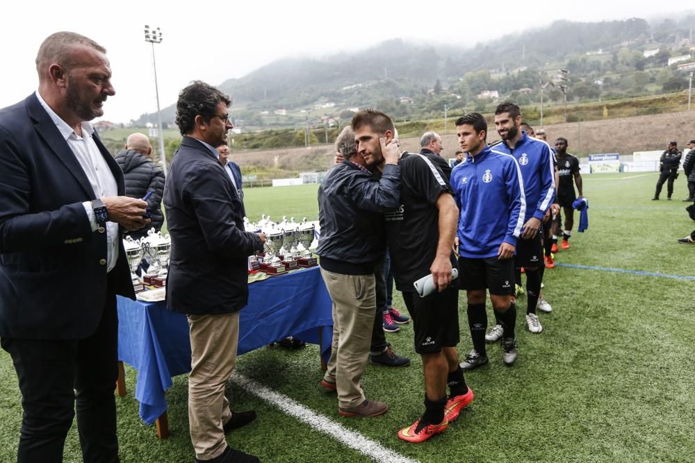 Final de la Copa Federación entre el Real Avilés y el Sporting B