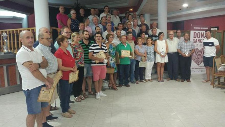 Homenaje a donantes de sangre en Castro del Río