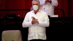 Díaz-Canel en el congreso del Partido Comunista cubano de este fin de semana. 