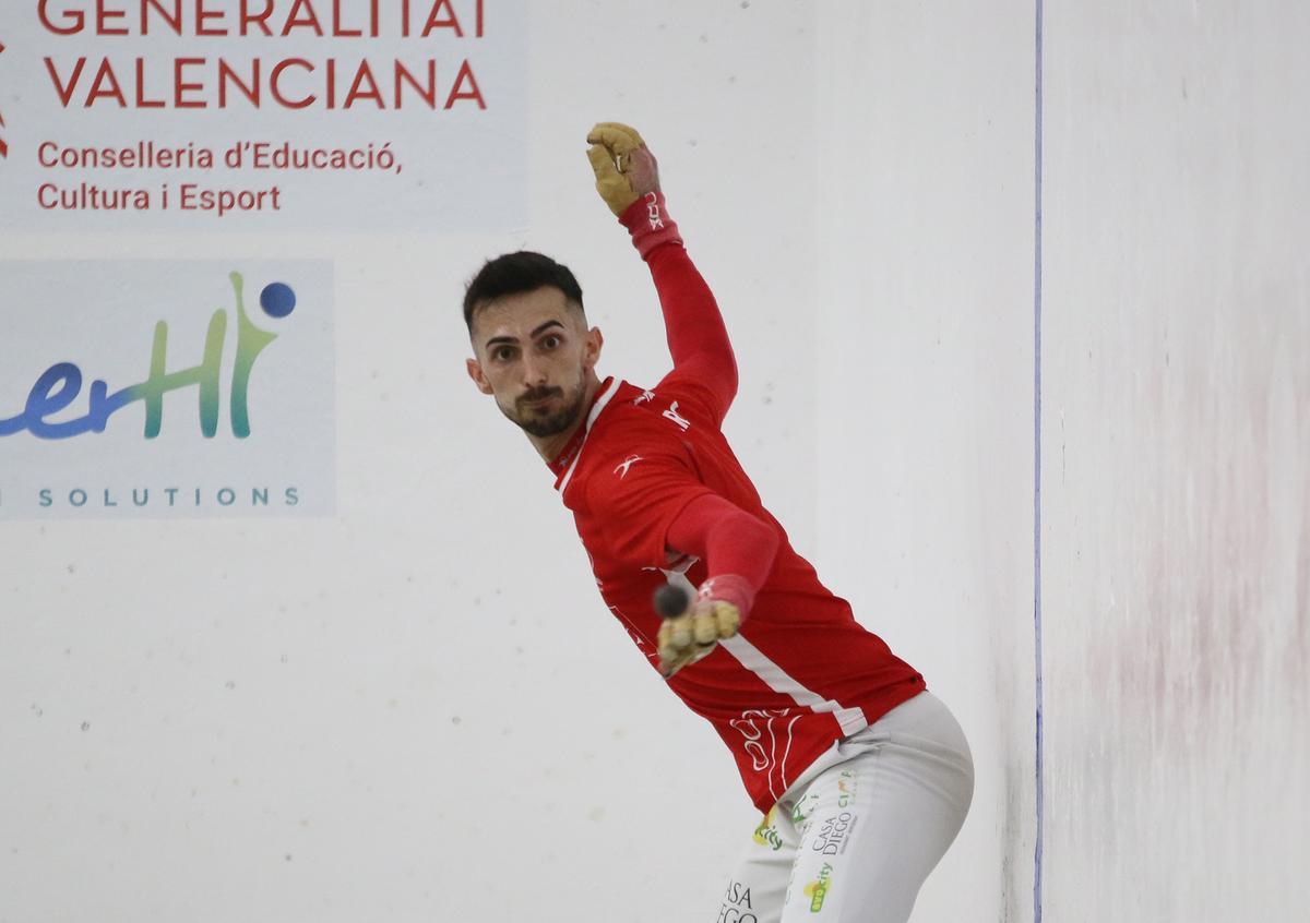 Marc, en una partida del Campionat Mà a Mà.