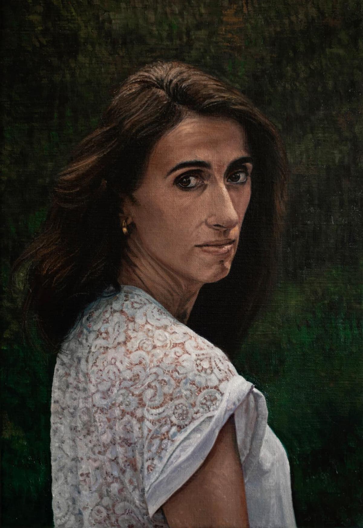 Una de las obras de Xavier Saus que se exhibirán en la muestra de Ontinyent.