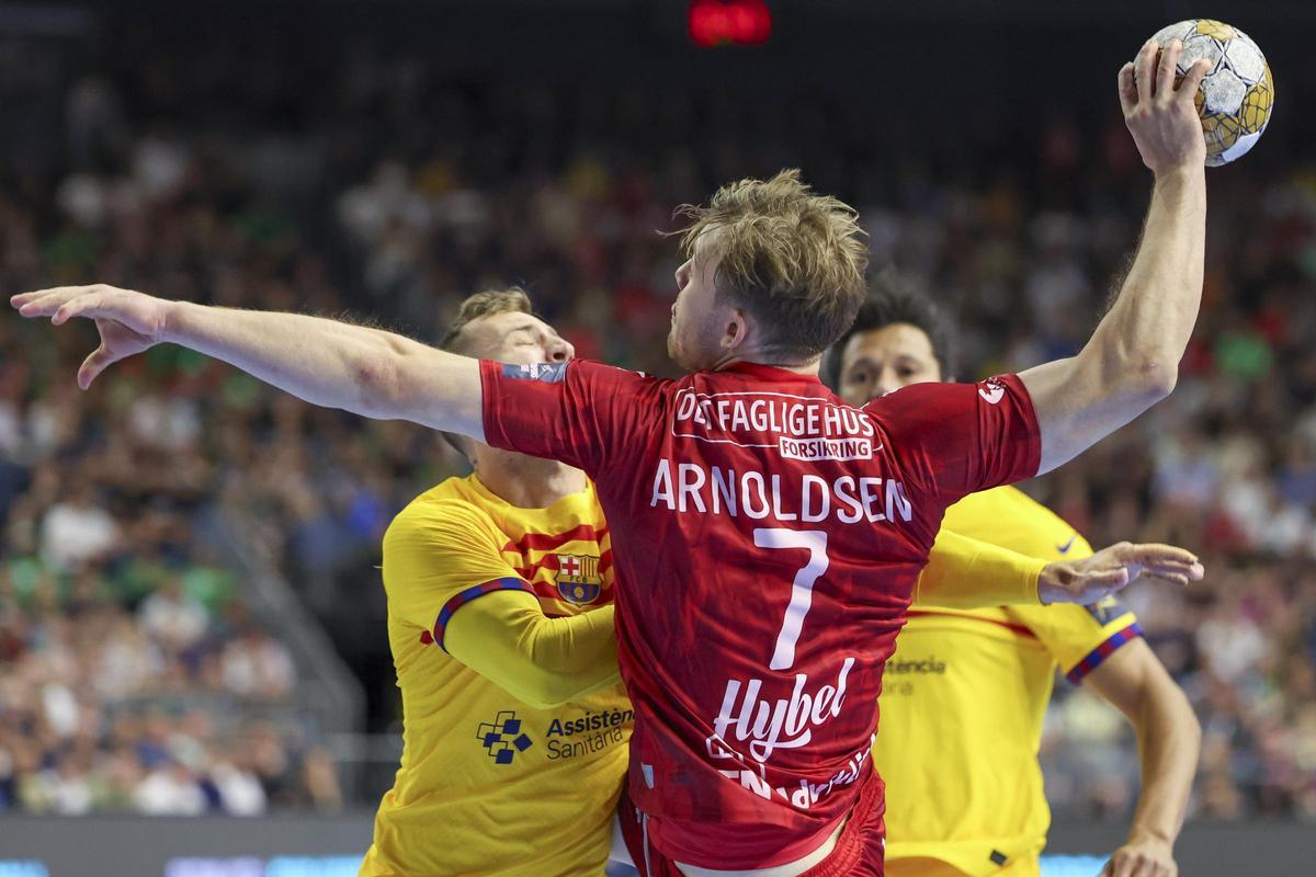 Aalborg - Barça, final de la EHF Champions de balonmano. en imágenes.