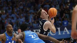 El Alimerka Oviedo Baloncesto se despierta de un sueño maravilloso: el equipo asturiano cae con todos los honores ante Estudiantes (79-71)