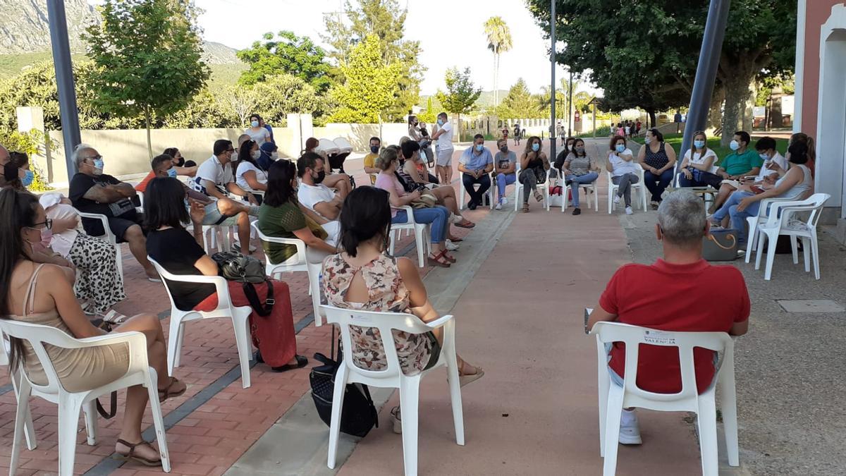 Reunión de loa padres celebrada esta semana.