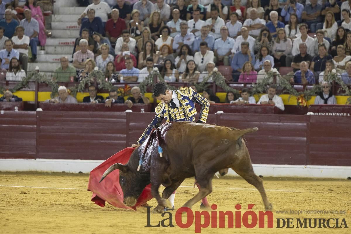 Cuarta corrida en la Feria Taurina de Murcia (Castella, Manzanares y Ureña)