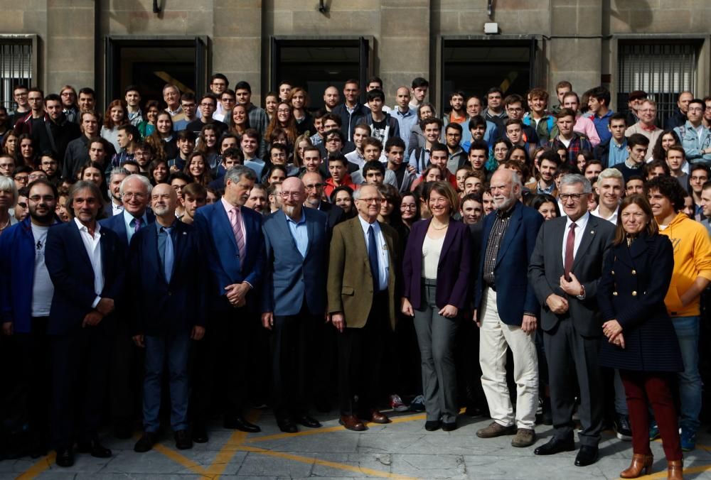 Mesa redonda y encuentro con estudiantes de Rainer Weiss, Kip Thorne y Barry Barish, premios "Princesa de Asturias" de Investigación Científica y Técnica