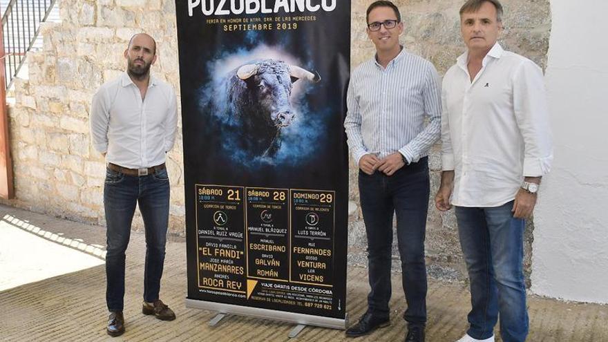 Roca Rey, Manzanares y El Fandi, cartel estrella en la Feria de Pozoblanco