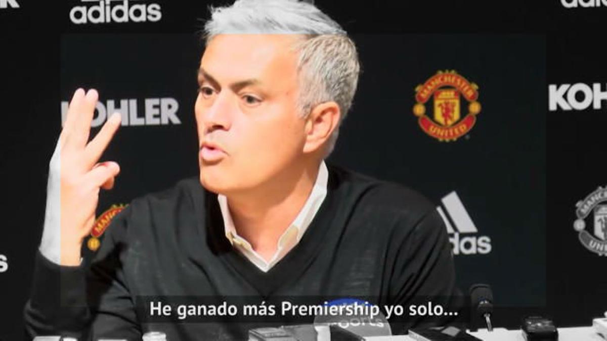 Los mejores momentos de Mourinho