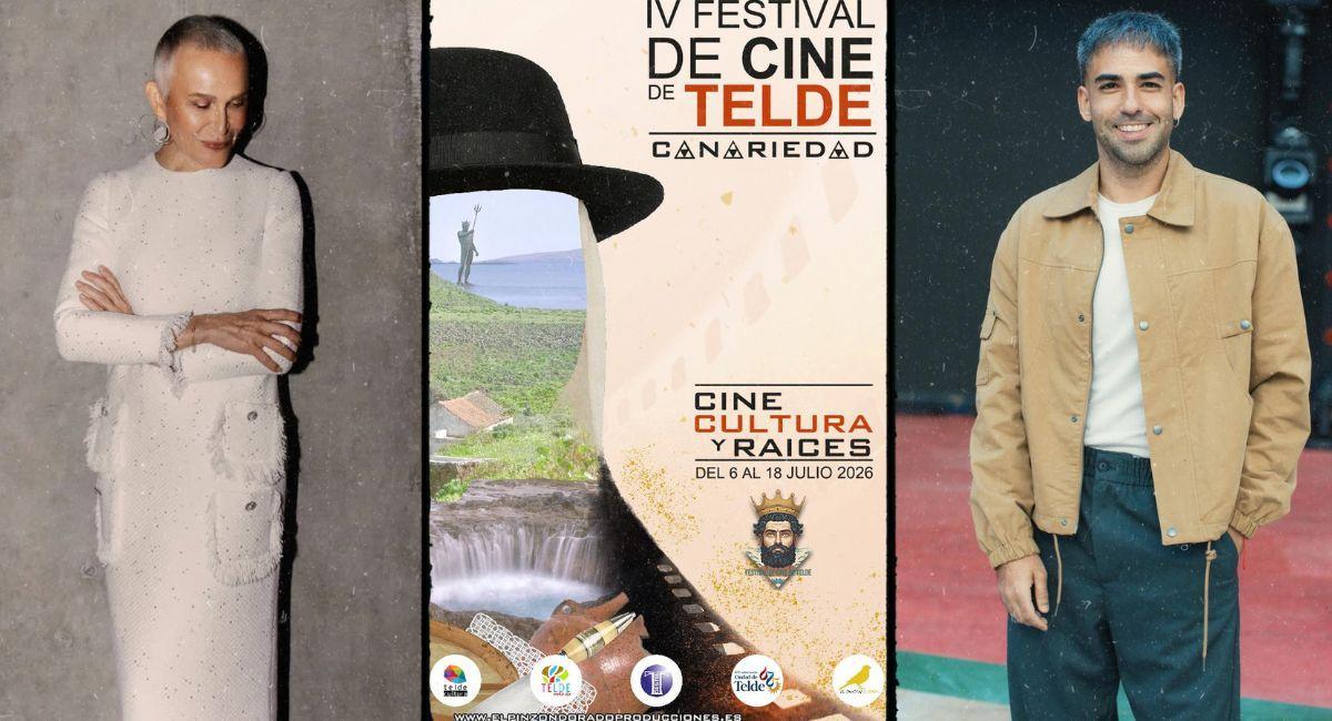 Antonia San Juan y Adolfo Rodríguez, presentadores del festival de cine de Telde de Carlos Alberto Mejías