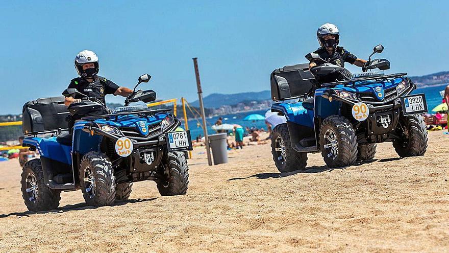 Platja d&#039;Aro La Policia Local estrena dos quads