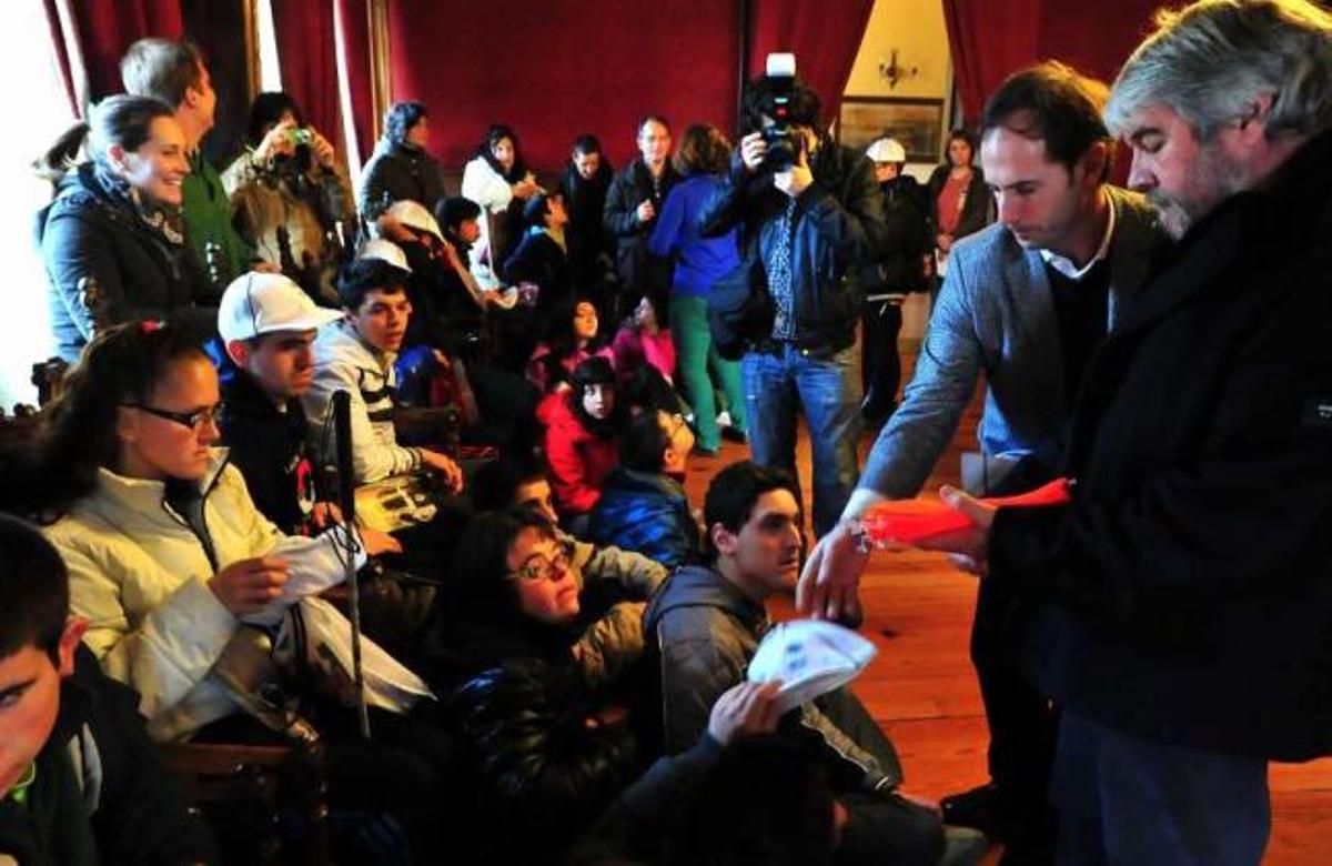 El programa europeo de educación ambiental une a alumnos de Vilagarcía y Teruel