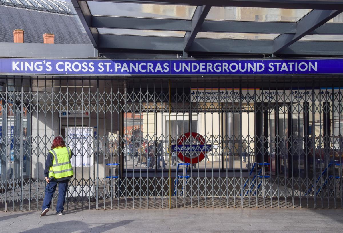 La huelga en el metro de Londres paraliza todas las líneas