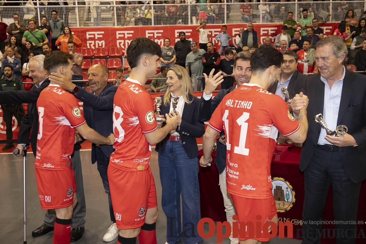 Así se vivió en Cehegín la final de la Copa Presidente de Fútbol Sala